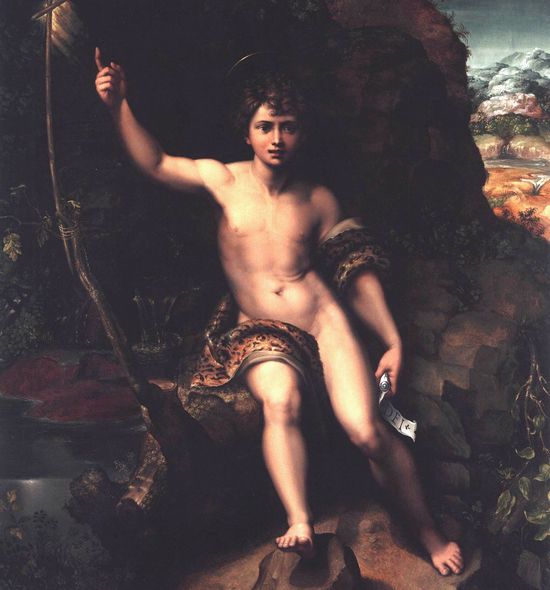 ロマーノ 「洗礼者ヨハネ」