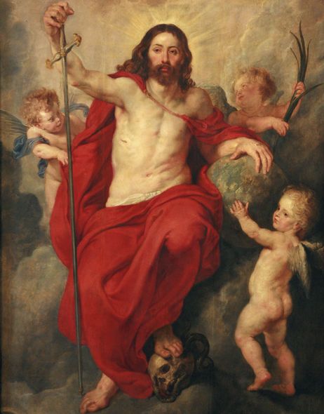 ルーベンス 「死と罪を打ち負かすキリスト」